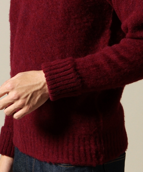 BEAUTY&YOUTH UNITED ARROWS(ビューティーアンドユースユナイテッドアローズ)の「<C.E. FORSYTH> C/N KNIT/ニット ◆(ニット/セーター・メンズ・ホワイト/ブラック/ワインレッド/ネイビー/ケリー・40/42/38)」の15枚目の写真