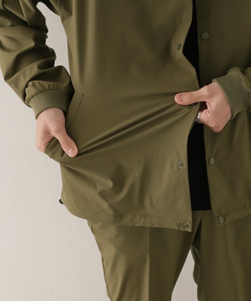 URBAN RESEARCH Sonny Label（アーバンリサーチサニーレーベル）の「『抗菌/撥水』テックカーディガン（カーディガン/ボレロ・メンズ・カーキ/ブラック・MEDIUM/LARGE）」の5枚目の写真