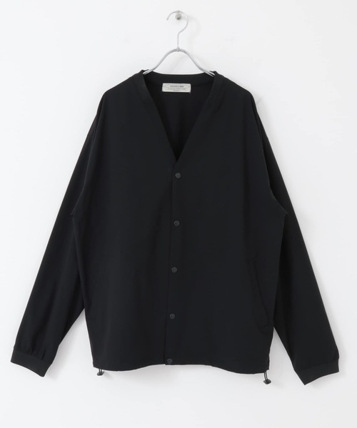 URBAN RESEARCH Sonny Label（アーバンリサーチサニーレーベル）の「『抗菌/撥水』テックカーディガン（カーディガン/ボレロ・メンズ・カーキ/ブラック・MEDIUM/LARGE）」の13枚目の写真