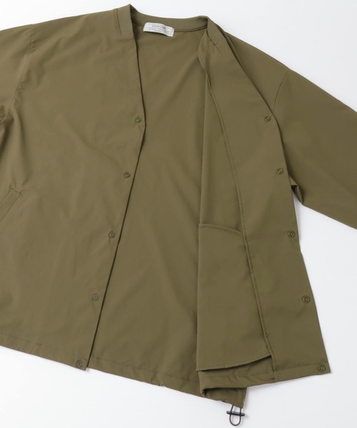 URBAN RESEARCH Sonny Label（アーバンリサーチサニーレーベル）の「『抗菌/撥水』テックカーディガン（カーディガン/ボレロ・メンズ・カーキ/ブラック・MEDIUM/LARGE）」の16枚目の写真