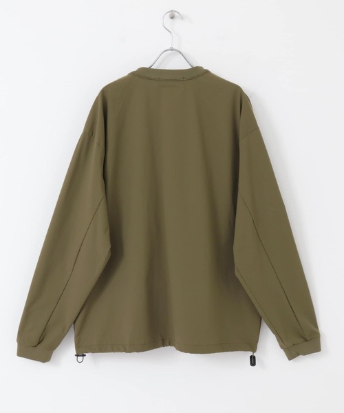 URBAN RESEARCH Sonny Label（アーバンリサーチサニーレーベル）の「『抗菌/撥水』テックカーディガン（カーディガン/ボレロ・メンズ・カーキ/ブラック・MEDIUM/LARGE）」の18枚目の写真