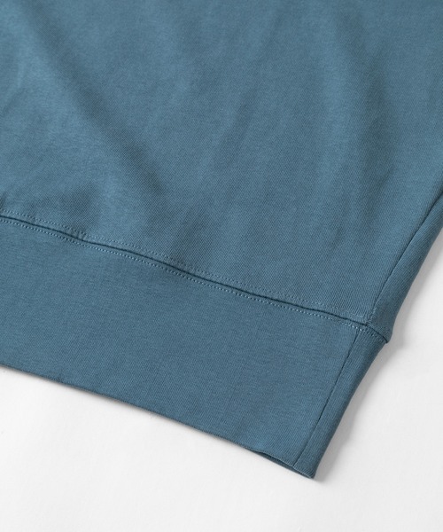 make a ray!(メイク ア レイ!)の「USAコットン ビッグシルエット 裏毛スウェット/ カットソー(スウェット・メンズ・ブラック/ベージュ/オフホワイト/グレイッシュベージュ/オリーブ/ブルー・M/L/XL)」の8枚目の写真