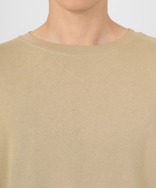 make a ray!(メイク ア レイ!)の「USAコットン ビッグシルエット 裏毛スウェット/ カットソー(スウェット・メンズ・ブラック/ベージュ/オフホワイト/グレイッシュベージュ/オリーブ/ブルー・M/L/XL)」の18枚目の写真