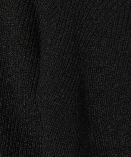 JEANASIS（ジーナシス）の「7Ｇクロスレイヤープルオーバー/237622（ニット/セーター・レディース・ブラック/グレー/パープル・FREE）」の8枚目の写真