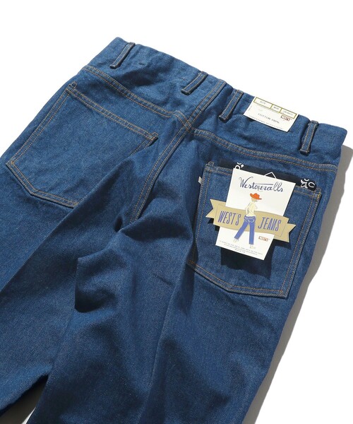 WESTOVERALLS(ウエストオーバーオールズ)の「WESTOVERALLS/ウエストオーバーオールズ 827F(その他パンツ・メンズ・ブラック・30)」の5枚目の写真