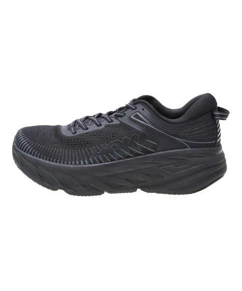 HOKA（ホカ）の「HOKA ONE ONE / ホカオネオネ：BONDI 7：1110518[PIE]（スニーカー・メンズ・ブラック・26.5cm/27cm/27.5cm/28cm/29cm/26cm/25.5cm）」の7枚目の写真