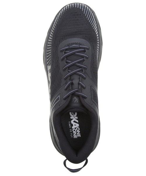 HOKA（ホカ）の「HOKA ONE ONE / ホカオネオネ：BONDI 7：1110518[PIE]（スニーカー・メンズ・ブラック・26.5cm/27cm/27.5cm/28cm/29cm/26cm/25.5cm）」の9枚目の写真