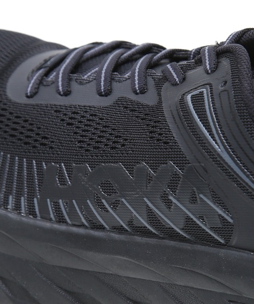 HOKA（ホカ）の「HOKA ONE ONE / ホカオネオネ：BONDI 7：1110518[PIE]（スニーカー・メンズ・ブラック・26.5cm/27cm/27.5cm/28cm/29cm/26cm/25.5cm）」の11枚目の写真