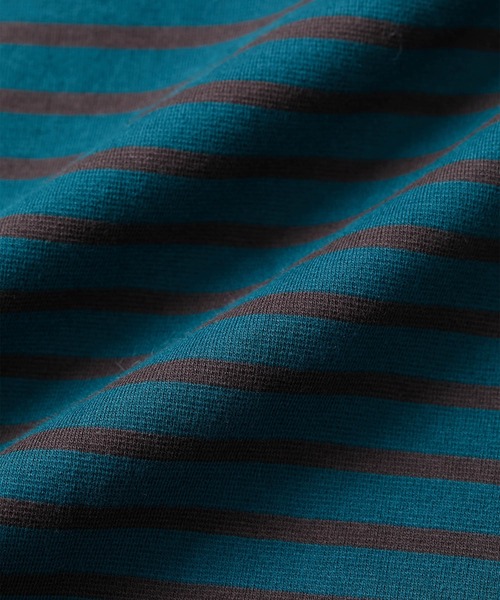 ROPE' PICNIC（ロペピクニック）の「ギャザースリーブカットトップス（Tシャツ/カットソー・レディース・ブラック/ホワイト系その他/ダークグリーン・38/40）」の10枚目の写真