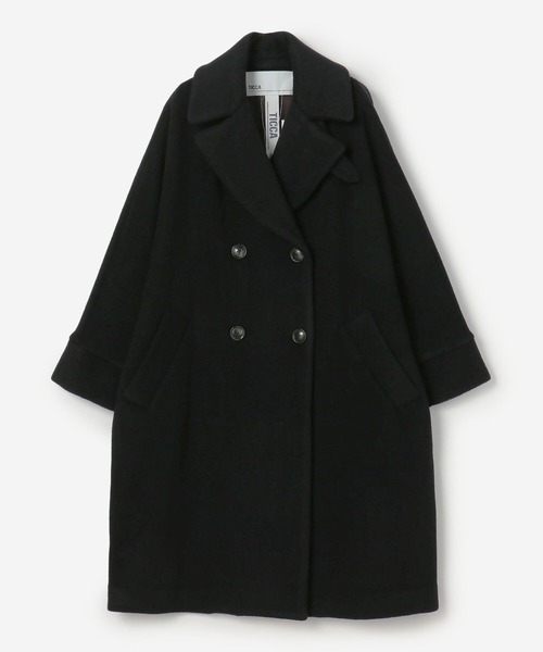 新品未使用　夏限定お値下げ　TICCA Pコート　ブラック　2023 TICCA（ティッカ）の「【TICCA】テントコート WOMEN（チェスターコート