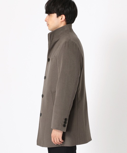 COMME CA ISM（コムサイズム）の「スタンドカラー ショートコート（その他アウター・メンズ・ブラック/ネイビー/カーキ・MEDIUM/LARGE/SMALL/X-LARGE）」の10枚目の写真