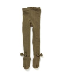 Seraph | リボン付き丸編みリブタイツ(タイツ/ストッキング)