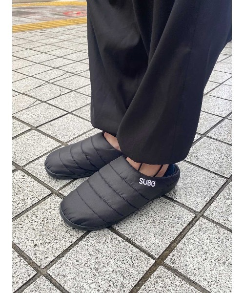 SUBU(スブ)の「スブ/SUBU PERMANENT(ルームシューズ/スリッパ・メンズ・ブラック/オリーブ/カーキ・MEDIUM/LARGE/S)」の2枚目の写真