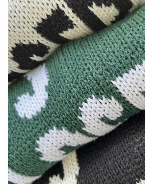 EGOIST（エゴイスト）の「ダメージメッセージニットトップス（ニット/セーター・レディース・ホワイト/ブラック/グリーン・FREE）」の8枚目の写真