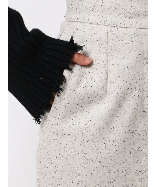 EMODA（エモダ）の「ドットワイドベルトハイウエストスカート（スカート・レディース・ブラック/グリーン/アイボリー・SMALL/MEDIUM）」の14枚目の写真