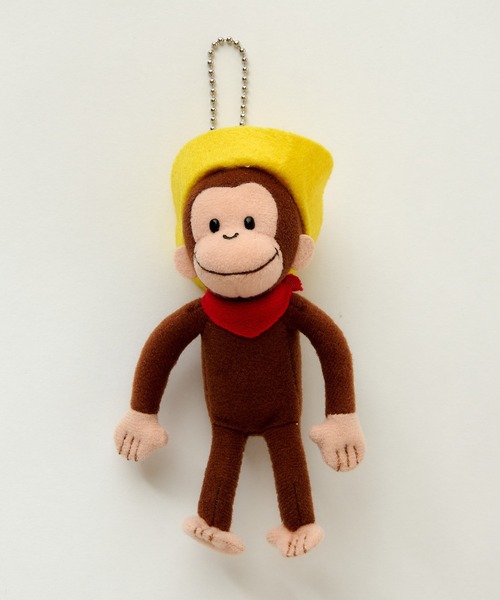 BIRTHDAY BAR（バースデイバー）の「【おさるのジョージ】 クラシックマスコット 帽子 キーホルダー（キーホルダー・レディース・ブラウン・フリー）」の3枚目の写真