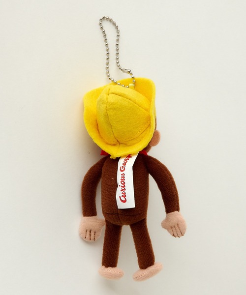 BIRTHDAY BAR（バースデイバー）の「【おさるのジョージ】 クラシックマスコット 帽子 キーホルダー（キーホルダー・レディース・ブラウン・フリー）」の2枚目の写真