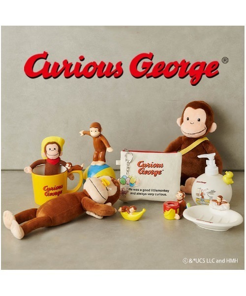 BIRTHDAY BAR（バースデイバー）の「【おさるのジョージ】 クラシックマスコット 帽子 キーホルダー（キーホルダー・レディース・ブラウン・フリー）」の5枚目の写真