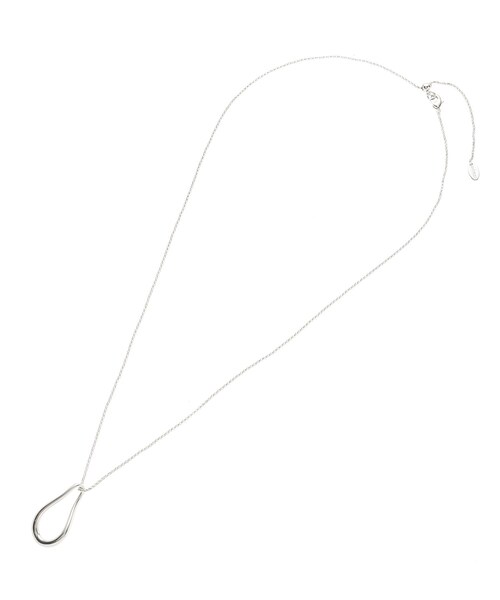 UNTITLED（アンタイトル）の「◆ニュアンスドロップネックレス（ネックレス・レディース・シルバー/ゴールド・00）」の4枚目の写真