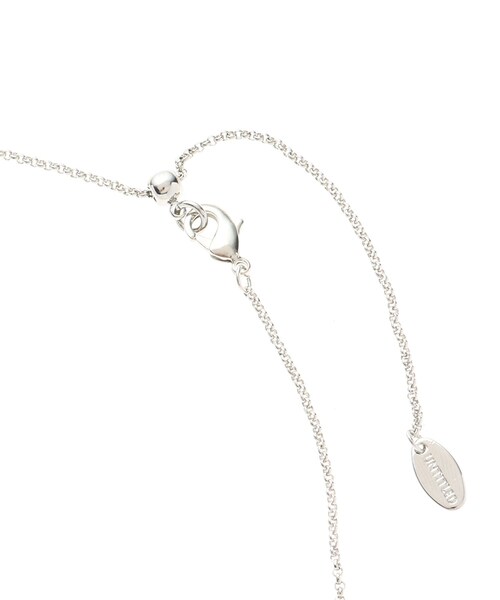 UNTITLED（アンタイトル）の「◆ニュアンスドロップネックレス（ネックレス・レディース・シルバー/ゴールド・00）」の5枚目の写真