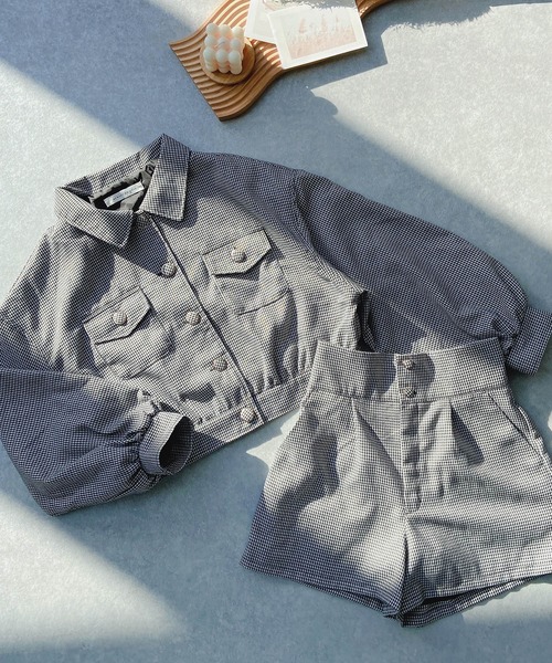 AS KNOW AS plus（アズノゥアズプラス）の「◇セットにショートパンツ セットアップ可能（その他パンツ・レディース・ブラウン系/ベージュ系/ブラック系・FREE）」の11枚目の写真