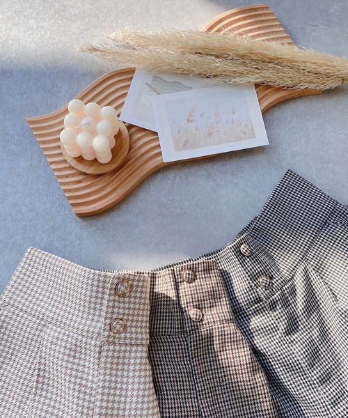 AS KNOW AS plus（アズノゥアズプラス）の「◇セットにショートパンツ セットアップ可能（その他パンツ・レディース・ブラウン系/ベージュ系/ブラック系・FREE）」の15枚目の写真