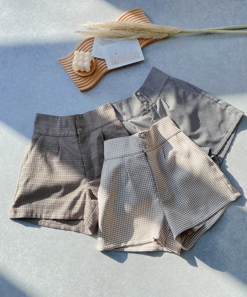 AS KNOW AS plus（アズノゥアズプラス）の「◇セットにショートパンツ セットアップ可能（その他パンツ・レディース・ブラウン系/ベージュ系/ブラック系・FREE）」の17枚目の写真