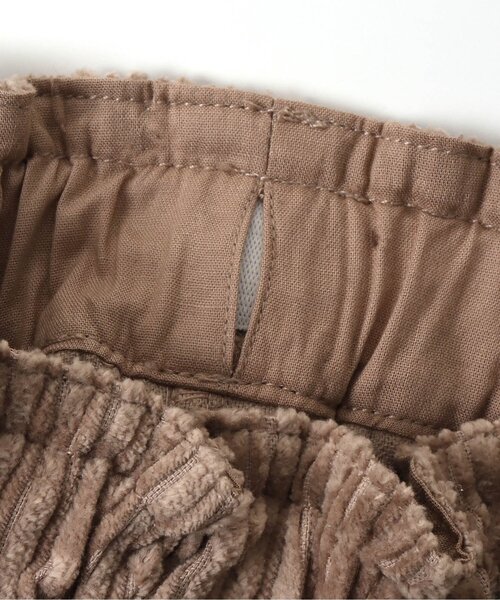 apres les cours（アプレレクール）の「/コーデュロイショートパンツ（その他パンツ・キッズ・チャコール/アイボリー/ラベンダー/ライトグレー/ブラウン/ベージュ・130/100/120/90/80/110/140）」の20枚目の写真
