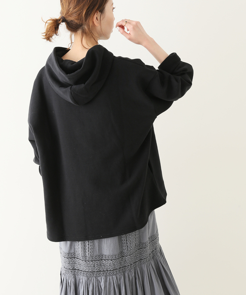 イエナ　裏毛フーディ セール】裏毛フードプルオーバー◇（Tシャツ/カットソー）｜IENA