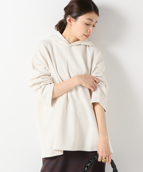 イエナ　裏毛フーディ セール】裏毛フードプルオーバー◇（Tシャツ/カットソー）｜IENA