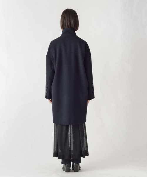 La SRIC（ラスリック）の「La SRIC / アシメスロートタブCT/ウール100（その他アウター・レディース・ネイビー/ブルー系その他・38）」の7枚目の写真