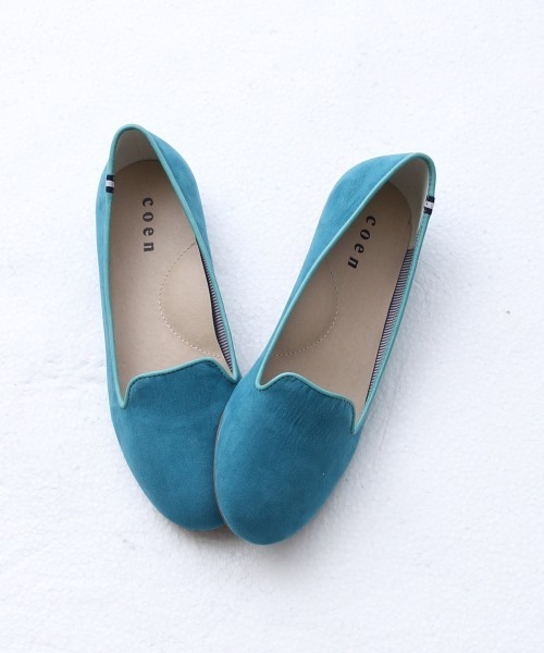 coen（コーエン）の「フラットオペラシューズ（ドレスシューズ・レディース・ナチュラル/ケリー/オレンジ/ブラック・SMALL/MEDIUM/LARGE/X-LARGE）」の4枚目の写真