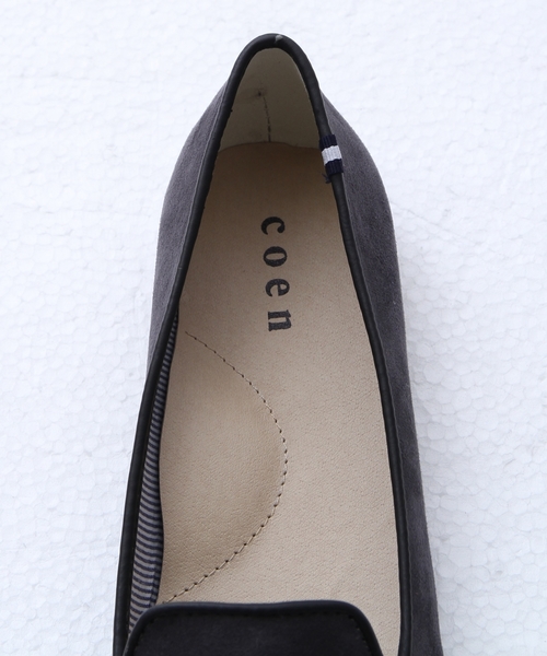 coen（コーエン）の「フラットオペラシューズ（ドレスシューズ・レディース・ナチュラル/ケリー/オレンジ/ブラック・SMALL/MEDIUM/LARGE/X-LARGE）」の9枚目の写真