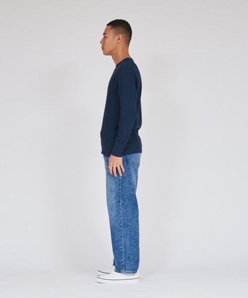 HANES(ヘインズ)の「【Hanes/ヘインズ】メンズ ビーフィー サーマルクルーネックロングスリーブTシャツ(Tシャツ/カットソー・メンズ・ホワイト/ブラック/ヘザーグレー/ネイビー・X-LARGE/MEDIUM/LARGE/SMALL)」の22枚目の写真