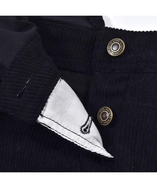 ZIDDY(ジディ)の「ZIDDY/ポケット付きコールテン無地オーバーオール(130~160cm)(サロペット/オーバーオール・キッズ・グリーン/ブラック・160/130/140/150)」の6枚目の写真