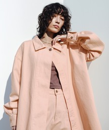 select MOCA | 2022 SS オーバーサイズカラーデニムシャツジャケット(デニムジャケット)