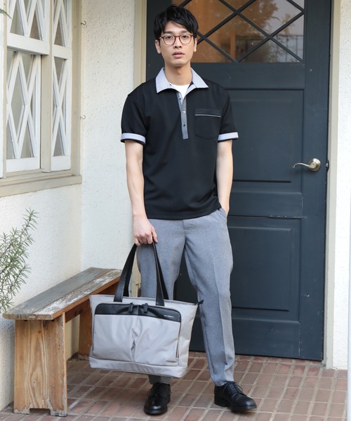 PRO-SPERITY（プロスペリティ）の「【PRO-SPERITY－プロスペリティ－】デニムマテリアルトートバッグ（トートバッグ・メンズ・ブラック/ネイビー/グレー・FREE）」の14枚目の写真