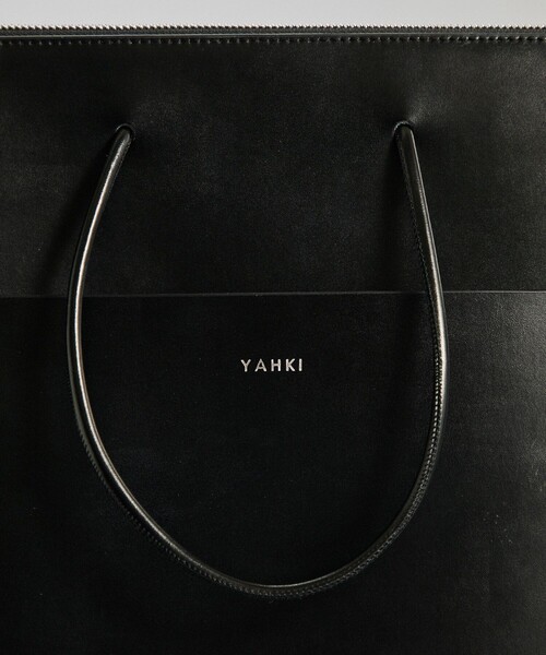 YAHKI（ヤーキ）の「【YAHKI/ヤーキ】 ダブルフェイス YH-441（トートバッグ・レディース・ブラック/オフホワイト・FREE）」の9枚目の写真