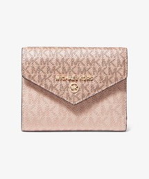 MICHAEL KORS（マイケルコース）の「JET SET CHARM エンベロープ トライフォールド ウォレット ミディアム - MKシグネチャー（財布・レディース）」
