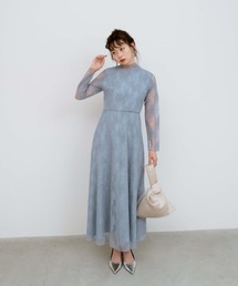 オールレースメロウワンピース【kaene直営限定】結婚式 二次会 同窓会 成人式 パーティードレス