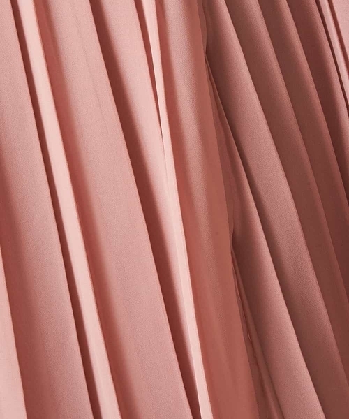 A de a.v.v（アードアー・ヴェ・ヴェ）の「レイヤードアシンメトリーシフォンプリーツスカート（スカート・レディース・ブラック/ベージュ/ライトピンク・39）」の21枚目の写真