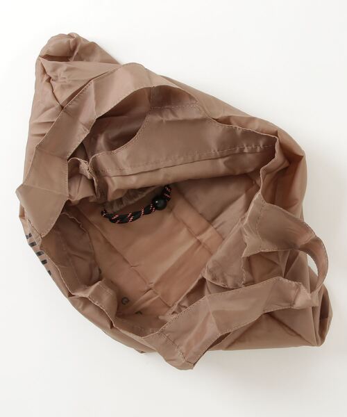 UNIVERSAL OVERALL（ユニバーサルオーバーオール）の「UNIVERSAL OVERALL/カラビナ付きエコバッグ SUVO-004（エコバッグ/サブバッグ・メンズ・ブラック/ベージュ/カーキ/オレンジ・ONESIZE）」の7枚目の写真