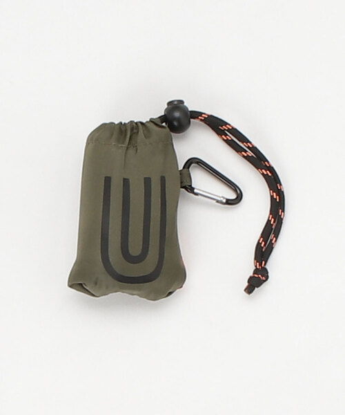 UNIVERSAL OVERALL（ユニバーサルオーバーオール）の「UNIVERSAL OVERALL/カラビナ付きエコバッグ SUVO-004（エコバッグ/サブバッグ・メンズ・ブラック/ベージュ/カーキ/オレンジ・ONESIZE）」の8枚目の写真