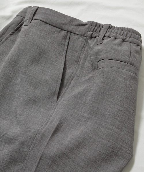 UNION STATION(ユニオンステーション)の「【セットアップ対応】【AIR LIGHT -Rugged version-】スリムイージースラックスパンツ(その他パンツ・メンズ・ネイビー/グレイッシュベージュ/ライトグレー・S/M/L)」の15枚目の写真