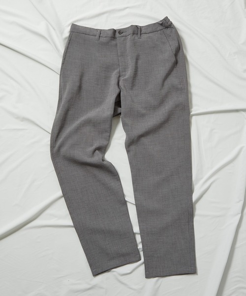 UNION STATION(ユニオンステーション)の「【セットアップ対応】【AIR LIGHT -Rugged version-】スリムイージースラックスパンツ(その他パンツ・メンズ・ネイビー/グレイッシュベージュ/ライトグレー・S/M/L)」の8枚目の写真