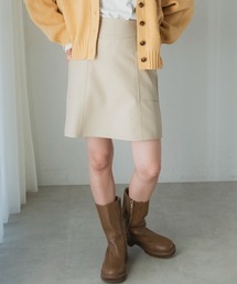 FREE'S MART | 【Sシリーズ対応】フェイクレザーミニスカート(スカート)