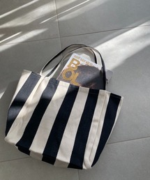 Aunt Marie's | ストライプオーバートートバッグ(トートバッグ)