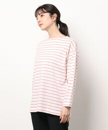 HONEYSUCKLE ROSE | 【HONEYSUCKLE ROSE】ボーダープルオーバー(Tシャツ/カットソー)