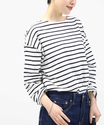 HONEYSUCKLE ROSE | 【HONEYSUCKLE ROSE】ボーダープルオーバー(Tシャツ/カットソー)