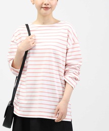 HONEYSUCKLE ROSE | 【HONEYSUCKLE ROSE】ボーダープルオーバー(Tシャツ/カットソー)